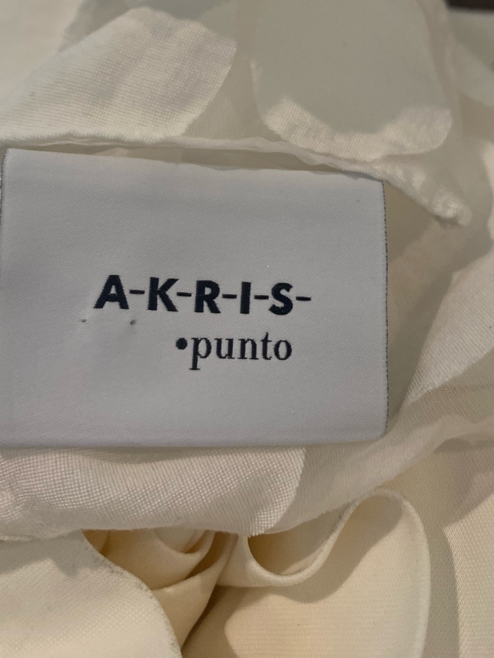 AKRIS PUNTO ORGANZA POLKA DOT SLEEVELESS DRESS    NEW 
ORIGINAL PRICE $1,548.00 - Picture 9 of 9